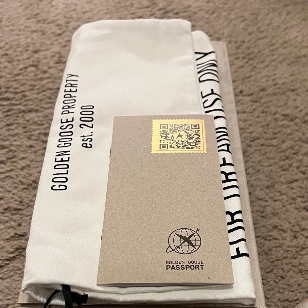 Golden Goose Women’s Ball Star Sneakers with Gold Star Accents - Picture 4 of 6